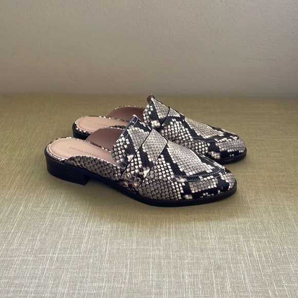 Banana Republic Snake Loafer Slide Size 9.5 - Picture 1 of 7